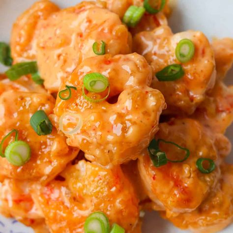 Bang Bang Shrimp - Christie at Home Shrimp In Sauce Recipes, Chili Crisp Shrimp, Chili Mayo Sauce, Chinese Prawns, Bang Bang Shrimp Recipe, Sweet Chili Shrimp, Louisiana Cooking, Strawberry Recipe, Chili Shrimp