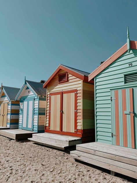 Bikinis and beach huts, sunhats and wind cheaters, wicker picnic hampers and deckchairs in the dunes… British seaside style has an eccentric, homegrown charm; its contrary, all-weather chic the stuff of countless childhood summers. Utterly carefree and unmistakably English, this is what happy holidays look like. Image: Polly Alexandra via Unsplash British Beaches, British Seaside, Surf Shack, Brighton Beach, Beach Huts, Beach Shack, Beach Hut, The Dunes, Holiday Looks