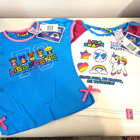 Lisa Frank Outfit, Lisa Frank Shirt, Where To Buy Cheap Clothes, 2000s Shirts, 90 Shirt, 2000s Stuff, Bluey Shirt, Justice Store, Outfit Info