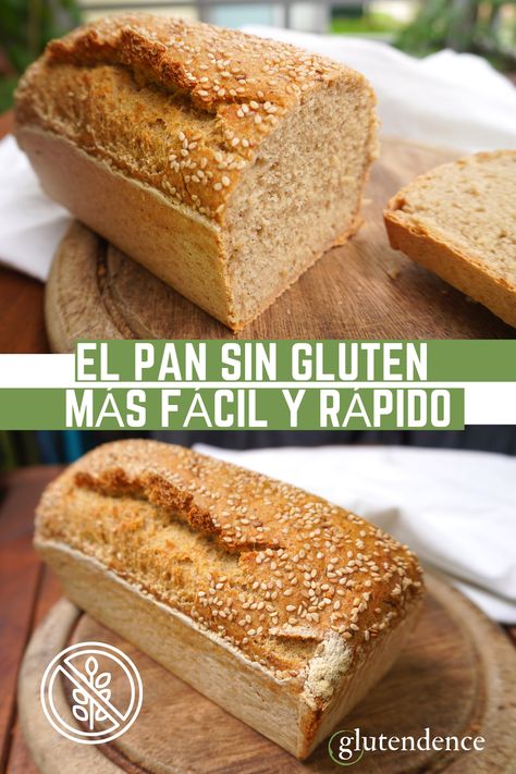 Aprende a preparar un pan sin gluten riquísimo de forma fácil y en muy poco tiempo. Ya que este pan se prepara sin levadura. Pan Sin Gluten, Healthy Bread, Gluten Free Cakes, Gluten Free Bread, Sin Gluten, Gluten Free Dairy Free, Sans Gluten, Gluten Free Recipes, Bread Recipes