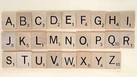 Giant Scrabble Tiles, Font Finder, Letter Fonts, Christmas Fonts Free, Scrabble Letters, Typography Love, Popular Fonts, Lettering Alphabet Fonts, Christmas Fonts