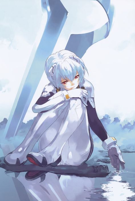 Blue Eyes, White Hair, Neon, Hair, Genesis Evangelion, Neon Genesis, Neon Genesis Evangelion, An Anime, Anime Character