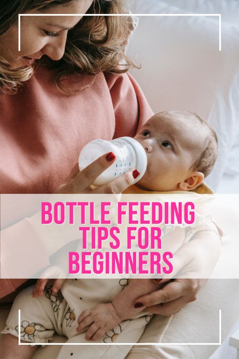 Bottle-feeding your baby for the first time can be daunting and confusing, but with a few simple tips, you can quickly become a pro! From choosing the right baby bottle for your baby to finding the best way to feed your baby, we've got you covered. Click to find out! Newborn Bottle Amount, How To Bottle Feed Newborn, Bottle Feeding Positions Baby, Bottle Feeding Newborn, Newborn Bottles, Pumping Breastmilk, Upset Tummy, Newborn Feeding, Baby Feeding Bottles