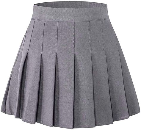 PRICES MAY VARY. 100% Polyester Imported Elastic closure Machine Wash Material: 95% Polyester 5% Spandex Soft and drape well fabric makes beautiful hems and pleated details Side hidden zipper with back elastic closure Safety Shorts Attached Pleated design lovely A-line skirt for all girls We choose skin friendly fabric and soft fabric for a better kids feel and are committed to providing each customer with the highest standard of customer service. Please rest assured that we will value every cus Skirt Preppy, Safety Shorts, Preppy Mode, Stile Preppy, Womens Pleated Skirt, School Skirt, High Waisted Pleated Skirt, Rock Outfit, Estilo Preppy