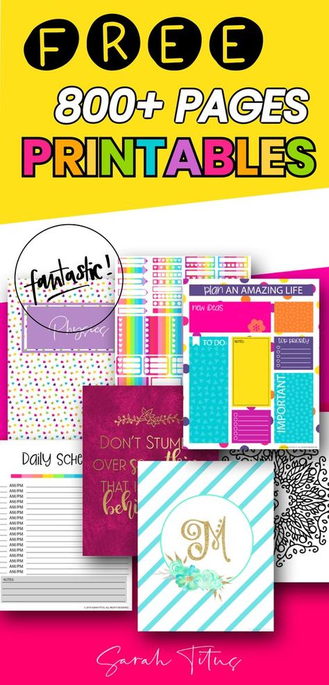 colorful printables Pdf Templates Free, Cleaning Binder Printables Free, Printable Organization Sheets Free, Free Printables Organization Templates, To Do List Template Free Printable, Life Binder Printables Free, Home Binder Free Printables, Daily Planner Printables Free Pdf, Free Organization Printables