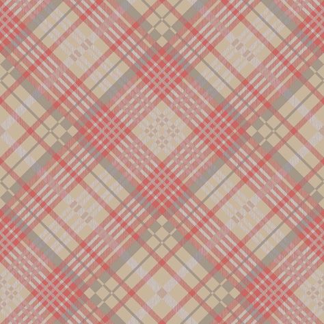 Vivienne Westwood Tartan (86-2010) Vivienne Westwood Pattern, Vivienne Westwood Tartan, Fireplace Feature Wall, Tartan Wallpaper, Seafoam Color, Seaside House, Cole And Son Wallpaper, Tartan Fabric, Wallpaper Direct