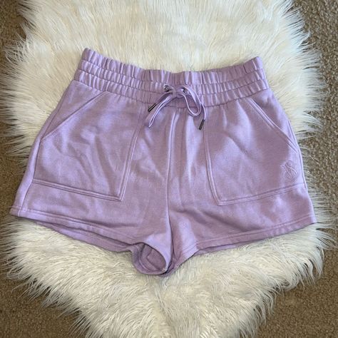 Nwot Victoria’s Secret Medium Light Purple Shorts With Pockets. Super Cute And Perfect For Summer! Shorts Png, Purple Shorts, Shorts With Pockets, Light Purple, Color Purple, Victoria’s Secret, Lilac, Victoria's Secret, Super Cute