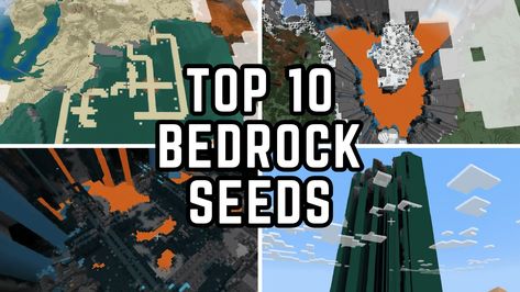 Seeds For Minecraft, Minecraft Seed, Minecraft 1, Minecraft Designs, Minecraft, To Learn, Top 10, Seeds, 10 Things