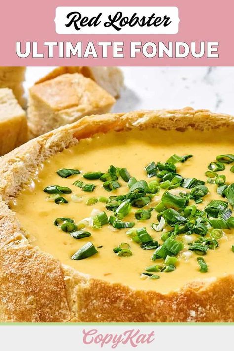 Seafood Fondue, Seafood Night, Lobster And Shrimp, Red Lobster Shrimp, Seafood Dip, Homemade Appetizer, Cheesy Dip, Food Innovation, Fondue Recipes