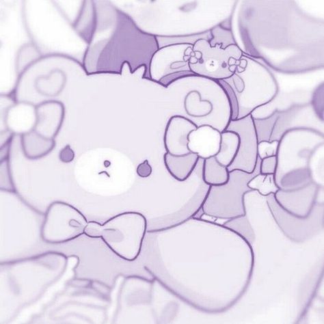 Hello Kitty, Purple, Pastel, Anime, Purple Pastel, Discord Server, Kitty