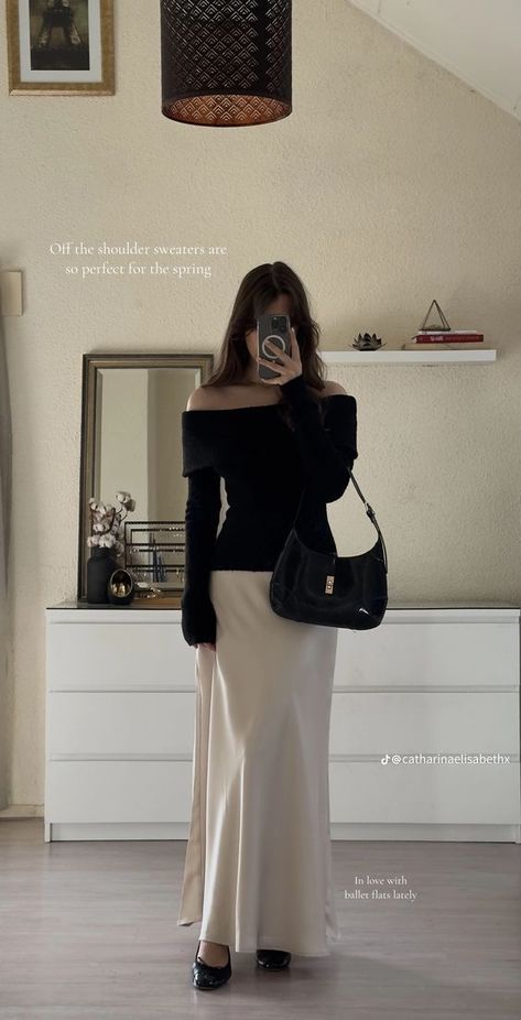 Silk Skirt Outfit, Satin Skirt Outfit, White Skirt Outfits, Elegant Outfit Classy, Maxi Skirt Outfits, Corporate Outfits, Fashion Mistakes, White Skirt, Looks Chic