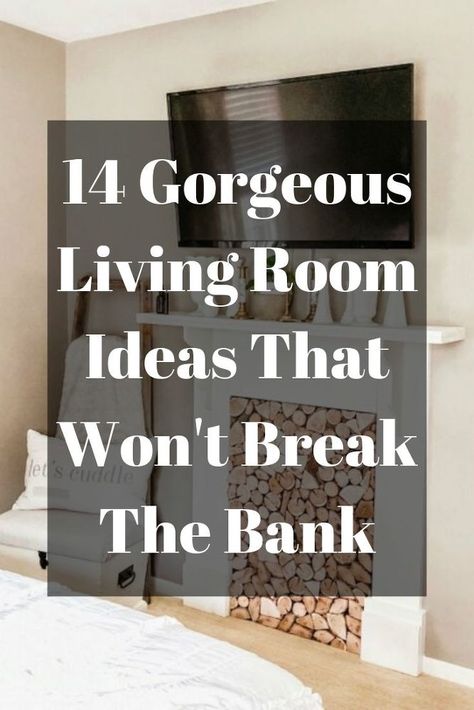 14 Living Rooms That Won't Break The Bank- Budget friendly and beautiful, sign me up! Get the most beautiful living room budget ideas that will transform your living room. #livingroom #diy #budget #budgetfriendly #budgetliving #diyhomedecor #roomdecor #hometalk #diyhometalk Redo Living Room Ideas On A Budget, Living Room Makeover On A Budget, Living Room Budget, Living Room Panelling, Diy Budget, Budget Ideas, Bedroom Crafts, Living Room On A Budget, Diy Home Decor On A Budget