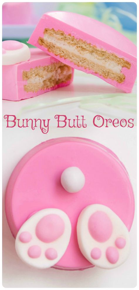 Cake Pops, Easter Oreo Cookie Pops, Easy Easter Desserts With Peeps, Cute Easter Snack Ideas, Easter Treat Ideas For Kids, Easter Treat Table, Easter Baking Ideas For Kids, Oreo Puck Ideas, Easter Treats To Make And Sell