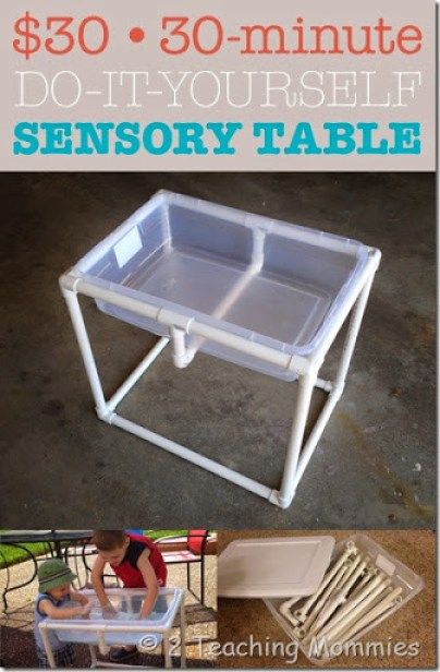 Reggio Emilia, Sensory Bins, Home Childcare, Diy Sensory Table, Diy Sensory, Pvc Projects, Sensory Room, Home Daycare, Sensory Table