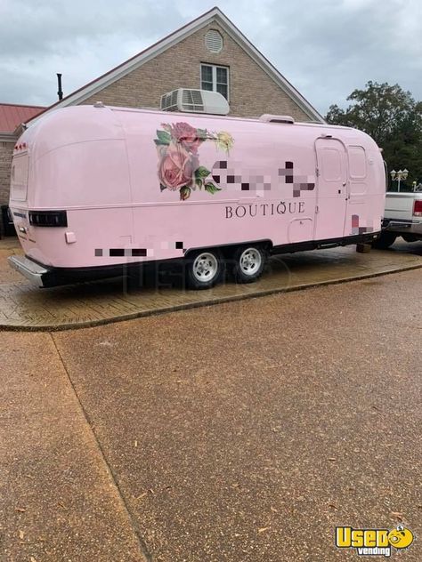 Boutique Trailer, Traveling Boutique, Mobile Fashion Truck, Pink Trailer, Mobile Beauty Salon, Steel Restaurant, Camper Store, Mobile Beauty, Fashion Truck