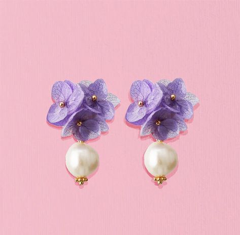 Products – Page 4 – JewelryBlossom Hydrangea Purple, Real Flower Jewelry, Acrylic Flowers, Blue Hydrangea, Drop Earring, Pearl Stud Earrings, Pearl Size, Pearl Studs, Flower Jewellery