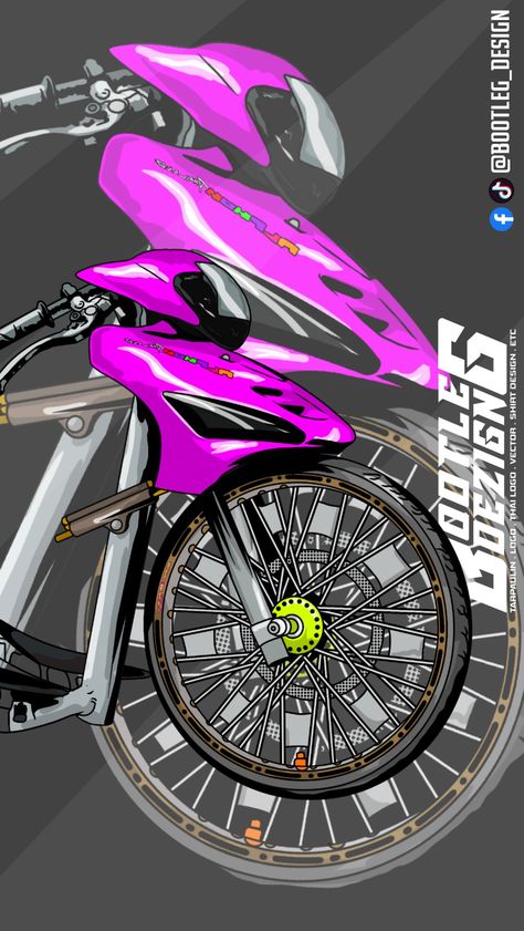 MIO DRAG BIKE by boss Alphon Yamaha Mio DRAG bike Thailand Thailand Drag Bike Thailand, Motor Drag, Concept Bike, Vario 150, Bike Sticker, Bike Logo, Drag Bike, Bike Stickers, Cute Friend Pictures