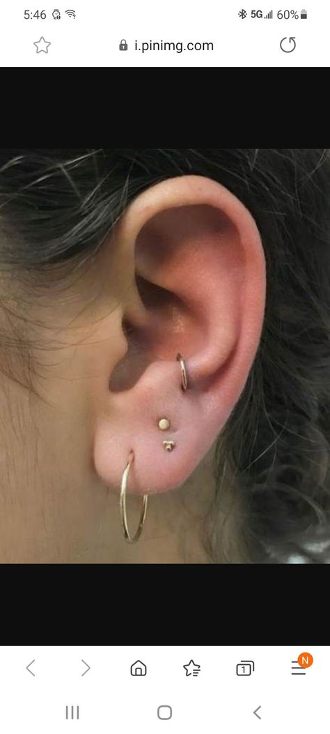 Snug Piercing, Pretty Style, Piercing Tattoo, Body Mods, Piercing Jewelry, Tattoos And Piercings, Piercings, Hoop Earrings, Fashion Outfits