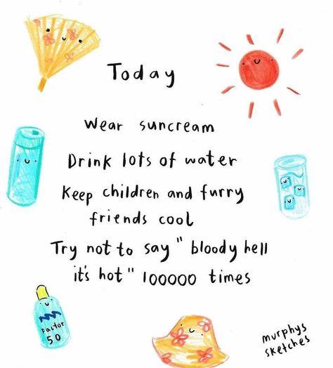 New Day on Instagram: “It’s sooo hot! 🫠 Posted @withregram • @chinup_littlebuttercup You can swear if you like, it's pretty damn hot! 🌞 Thank you…” It's So Hot, It's Hot, True Words, New Day, Thank You, Canning, On Instagram, Instagram