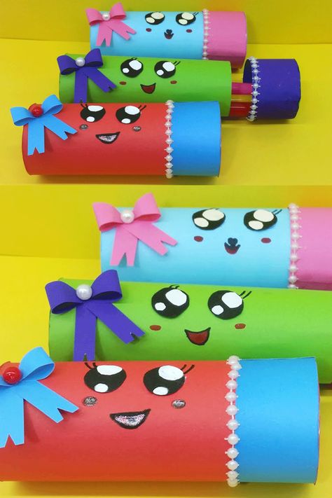 #how to make paper #pencil box easy - how to #make pencil box with paper - paper crafts diy #projects gift #boxes - pencil case craft for #kids back to school - #first day of school pencil craft - #diy pencil box for school crafts for kids - #gift box with paper - toilet paper #roll gift boxes - tissue paper in gift boxes - gift box making ideas #video tutorials - tutorial gift box diy - pencil box craft - handmade pencil box ideas Tissue Paper In Gift Boxes, Gift Box Making Ideas, Pencil Box Ideas, Pencil Box For School, Tissue Roll Crafts, Origami Pencil, Pencil Case Crafts, Pencil Craft, Gift Box Tutorial