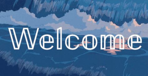 Welcome Banners, Welcome Gif, Batman Drawing, Welcome Design, Blue Banner, Welcome Banner, Avatar The Last Airbender Art, Banner Gif, Youtube Banners