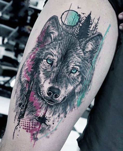 Wolf Eye Tattoo, Wolf Tattoo Forearm, Wolf Tattoos Men, Baby Tattoo Designs, Spartan Tattoo, Wolf Tattoo Sleeve, Tatoo Inspiration, Girl Arm Tattoos, Lion Head Tattoos