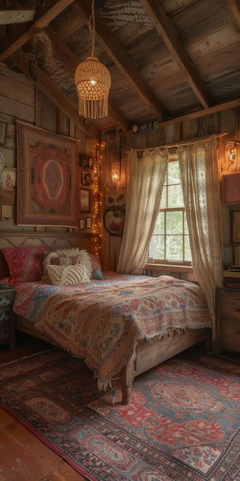 Home decor Hobbit Bedroom, Canopy Drapes, Vintage Boho Bedroom, Cowgirl Bedroom, Nostalgic Beauty, Soothing Bedroom, Earthy Bedroom, Relaxing Bedroom, Boho House