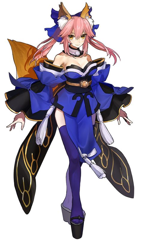 Tamamo from Fate/Extella: The Umbral Star Tamamo No Mae Fate, Thomas Smith, Tamamo No Mae, Art Thomas, Cat Women, Star Fox, Fox Girl, Fate Anime Series, Fate Zero