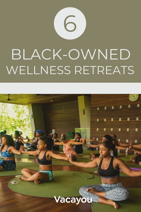 Fitness Retreat Ideas, Wellness Retreats For Women, Woman’s Retreat, Womens Wellness Retreat, Wellness Retreat Activities, Wellness Retreat Aesthetic, African Retreat, Black Spiritual Women, Wellness Retreat Ideas