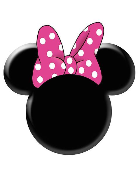 Minnie Mouse Head, Disney Classroom, Ideas Cumpleaños, Tema Disney, Disney Printables, Baby Rosa, Disney Scrapbook Pages, Minnie Bow, Minnie Party