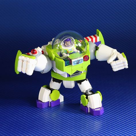 Lego Toy Story, Lego Bots, Lego Diy, Lego Custom Minifigures, Awesome Lego, Amazing Lego Creations, Lego Mechs, Lego Robot, Lego Toy