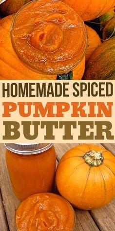 Homemade Pumpkin Butter, Fresh Pumpkin Recipes, Puree Pumpkin, Pumpkin Butter Recipe, Pumpkin Buttercream, Canned Pumpkin Recipes, Butter Recipes Homemade, Pumpkin Puree Recipes, Spiced Butter