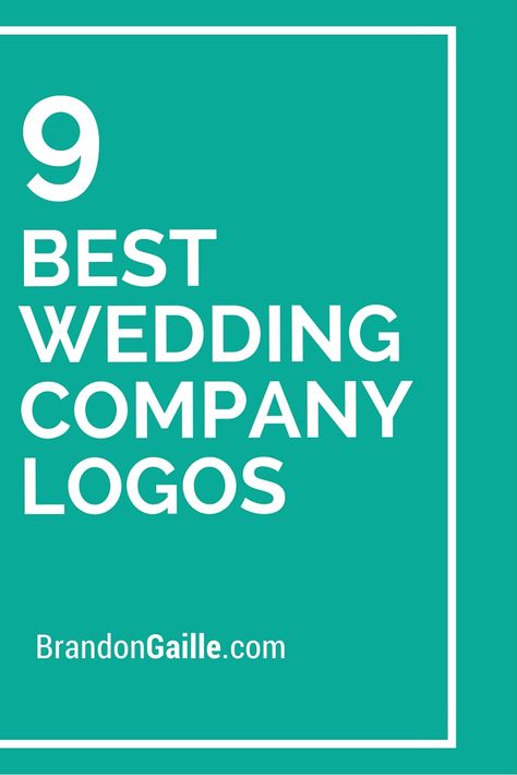 9 Best Wedding Company Logos Wedding Company Logo, Event Planning Business Logo, Event Planning Printables, Event Planning Business Cards, Event Planning Career, Event Planning Logo, Event Planning Checklist, Creative Kids Snacks, Healthy Filling Snacks