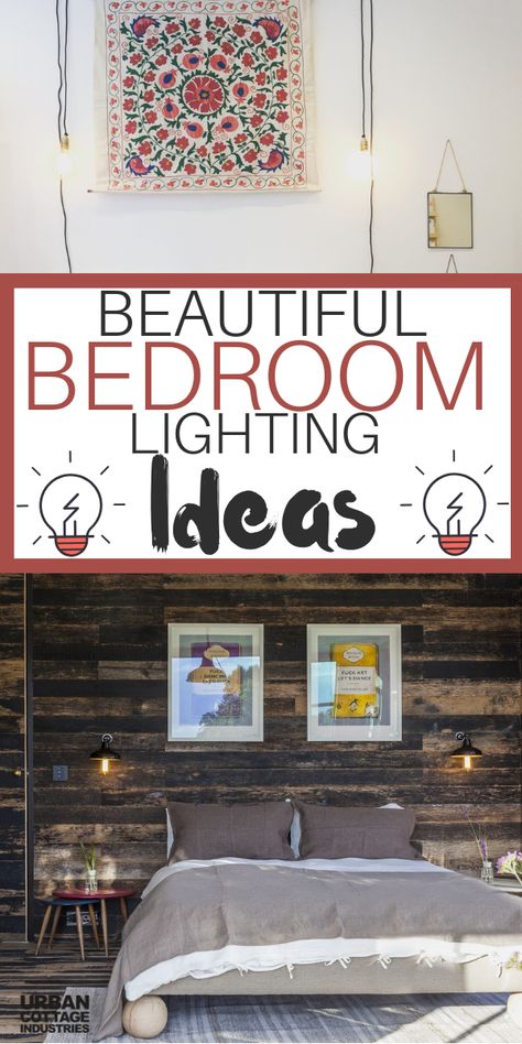 Wall lights can transform your bedroom decor to a whole new level. They create a beautiful, cozy room where you can feel safe to sleep. See these lighting ideas for your bedroom and redesign it! #lights #lightingideas #bedroom Wall Lights For Bedroom, Bedroom Lighting Ideas, Baby Room Lighting, Industrial Style Decor, Lights For Bedroom, Beautiful Bedroom, Bedside Lighting, Feel Safe, Living Room Diy