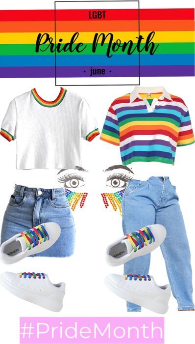 #CONBOW💯 Pride Month Outfit Ideas, Pride Month Ideas, Pride Parade Outfit Ideas, Parade Outfit Ideas, Mardi Gras Outfit Ideas, Pride Month Outfit, Pride Parade Ideas, Pride Fits, Queer Outfits