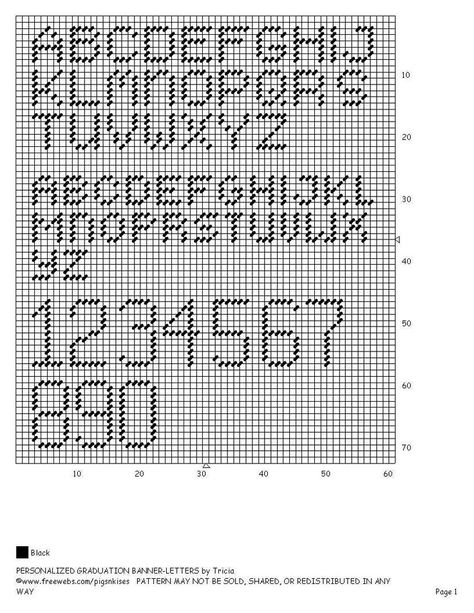 Plastic Canvas Patterns Free Letters Alphabet Charts, Plastic Canvas Letters Alphabet Pattern, Plastic Canvas Letter Patterns, Plastic Canvas Crafts Patterns, Needlepoint Letters, Graduation Scroll, Letters Cross Stitch, Graduation Canvas, Cross Stitch Plastic Canvas