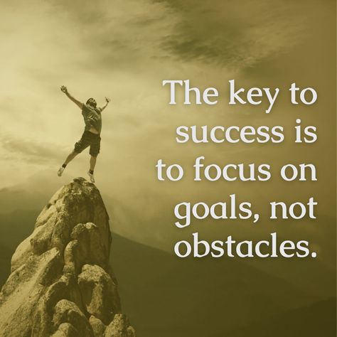 "The key to success is to focus on goals, not obstacles." #business #entrepreneur #motivation #success #marketing #money #mindset #inspiration #entrepreneurship #goals #businessowner #smallbusiness #startup #motivationalquotes #branding #investment #MondayMotivation Mindset Inspiration, The Key To Success, Key To Success, Focus On Your Goals, Entrepreneur Motivation, Motivation Success, Money Mindset, Business Entrepreneur, Monday Motivation