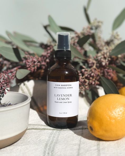 Spritz and relax with our heavenly room and linen spray, infused with the perfect essential oil blend of Lavender, Lemon, and a touch of Rosemary. The ultimate way to refresh and unwind in your space.🌿💜🍋 #aromatherapy #lavenderandlemon #homelove Heavenly Room, Lavender Room Spray, Room And Linen Spray, Lavender Room, Lavender And Lemon, Skincare Products Photography, Lavender Lemon, Products Photography, Essential Oil Blend