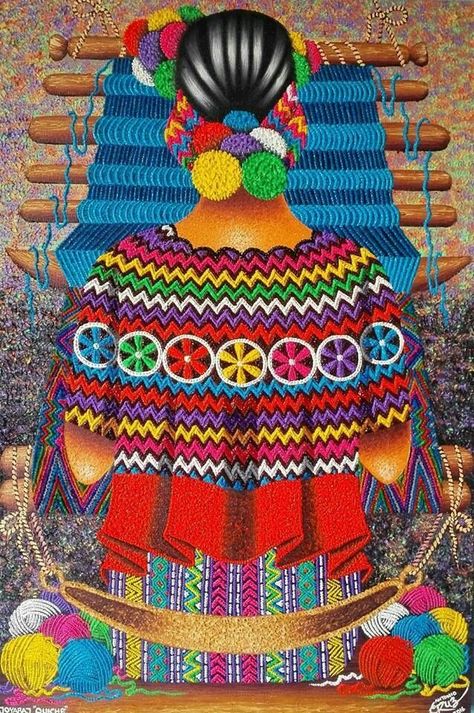 Guatemala. Guatemalan Art, Native American Drawing, Mexican Culture Art, Oil Pastel Art, North And South America, Mexican Culture, Mexican Art, Pastel Art, Kids Art Projects