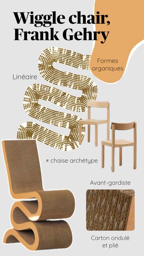 #Design #chair #chaise #wiggle #art #analyse Wiggle Chair, Design Chair, Frank Gehry, Connect With People, Your Aesthetic, Creative Energy, Energy, Design, Art