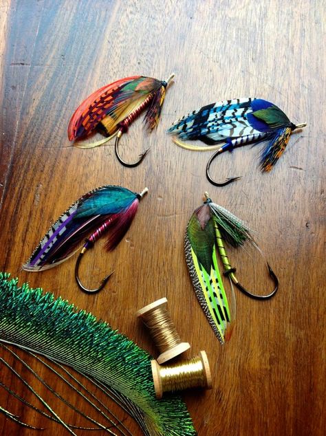 By Stuart Hardy Fly Fishing Art, Parrot Feather, Steelhead Flies, Fishing Stuff, Bass Fishing Tips, Atlantic Salmon, Fly Fishing Gear, Fly Patterns, Fly Tying Patterns