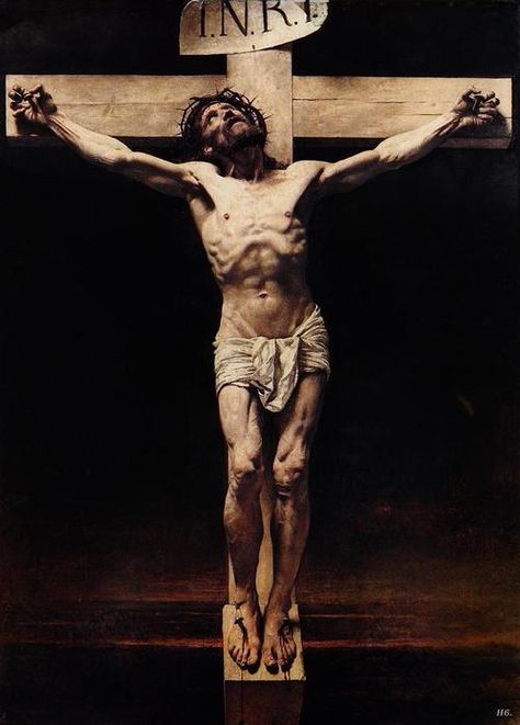 "CRUCUFICCIÓN DE CRISTO" POR LEON BONNAT. 1880. Jesus Passion, Bishop Barron, Ascension Of Jesus, Crucifixion Of Jesus, Catholic Images, Pictures Of Jesus Christ, Ayat Alkitab, The Cross Of Christ, Jesus Christ Images