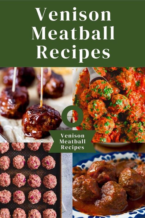 Looking for the best venison meatball recipes? Check out these 10 delicious and tender deer meatball ideas that are sure to impress! Delicious Venison Recipes, Venison Swedish Meatballs, Ground Venison Recipes Meatballs, Smoked Venison Meatballs, Deer Meatballs Recipes, Recipes For Ground Deer Meat, Venison Meatballs Recipes, Deer Meatballs, Meatball Ideas