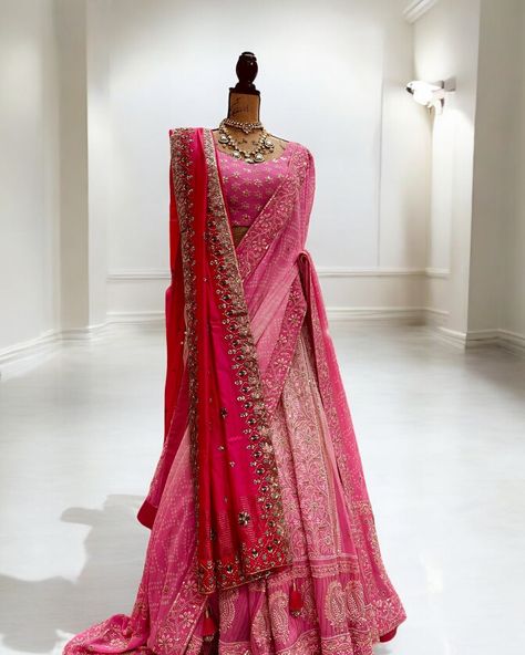 Our chikankari Lehenga on Ombré bandhej georgette enhanced with zardosi and sequins Paired with a silk gotapatti Dupatta in ombré shades of pink. In India & USA For more information text 4694637124 USA / Canada 9930166770 / India Email Pooja@mulmulgota.com North America can shop at MulmulGota.com We are now available at AZA in Bandra- Mumbai. ENSEMBLE in Kala Ghoda - Mumbai Don’t miss our upcoming shows in Dallas Houston New Jersey #mulmulgota #mulmulgotazardosi #bandhani #gotapa... Ombre Chikankari Lehenga, Gotapatti Dupatta, Bandra Mumbai, Chikankari Lehenga, Lehnga Dress, Indian Clothes, Indian Outfits, Mumbai, New Jersey