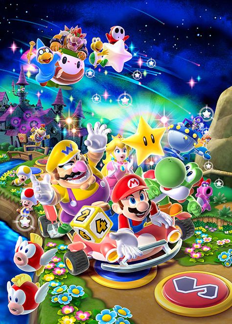 Mario Party 9 poster Mario Party 9, Mario Party, Mario Kart, Super Mario, Nintendo, Mario