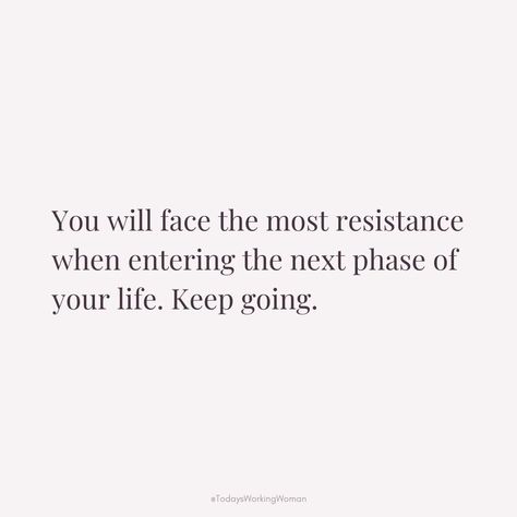 As you step into the next phase of your life, expect challenges and resistance. Stay strong, stay focused, and keep moving forward. Your growth awaits.  #motivation #mindset #confidence #successful #womenempowerment Getting Back On Track Quotes Motivation, Get Life Back On Track, Life Back On Track, Track Quotes, Just Keep Going, Keep Moving Forward, To Move Forward, Keep Moving, Back On Track