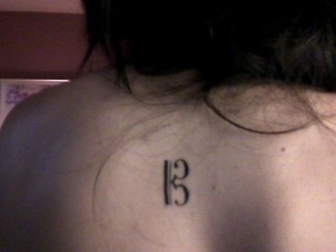 alto clef Alto Clef Tattoo, Viola Tattoo, Clef Tattoo, Treble Clef Tattoo, Tattoos Inspiration, Jewelry Tattoo, Tattoos Ideas, Skin Art, Get A Tattoo