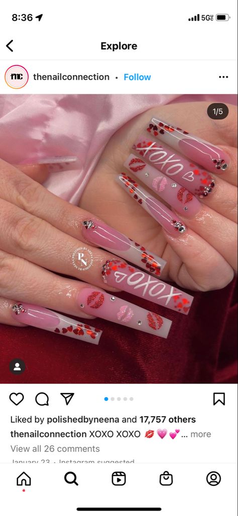 Xo Nails Design, Xoxo Nails, Xo Nails, Nails Xoxo, Nails Design, Nail Designs, Nails, Quick Saves, Design