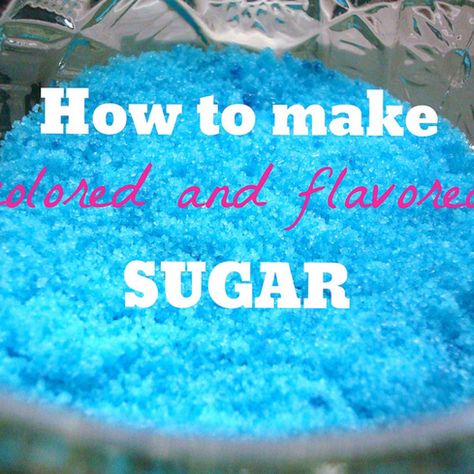 Flavored Sugars, Cotton Candy Recipe, Homemade Cotton Candy, Floss Sugar, Powdered Food Coloring, Infused Sugar, Cotton Candy Flavoring, Flavored Salts, Colored Sugar