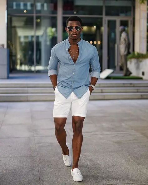 20 Stylish 2024 Wedding Guest Outfits for Black Men: From Summer Casual to Black Tie Elegance Men’s Black Outfits Summer, Black Men Summer Style, Black Men Summer Fashion, Black Men Summer Outfits, Black Men Casual Style, Mens Beach Style, Beach Outfit Men, Mens Summer Fashion Beach, Smart Casual Menswear